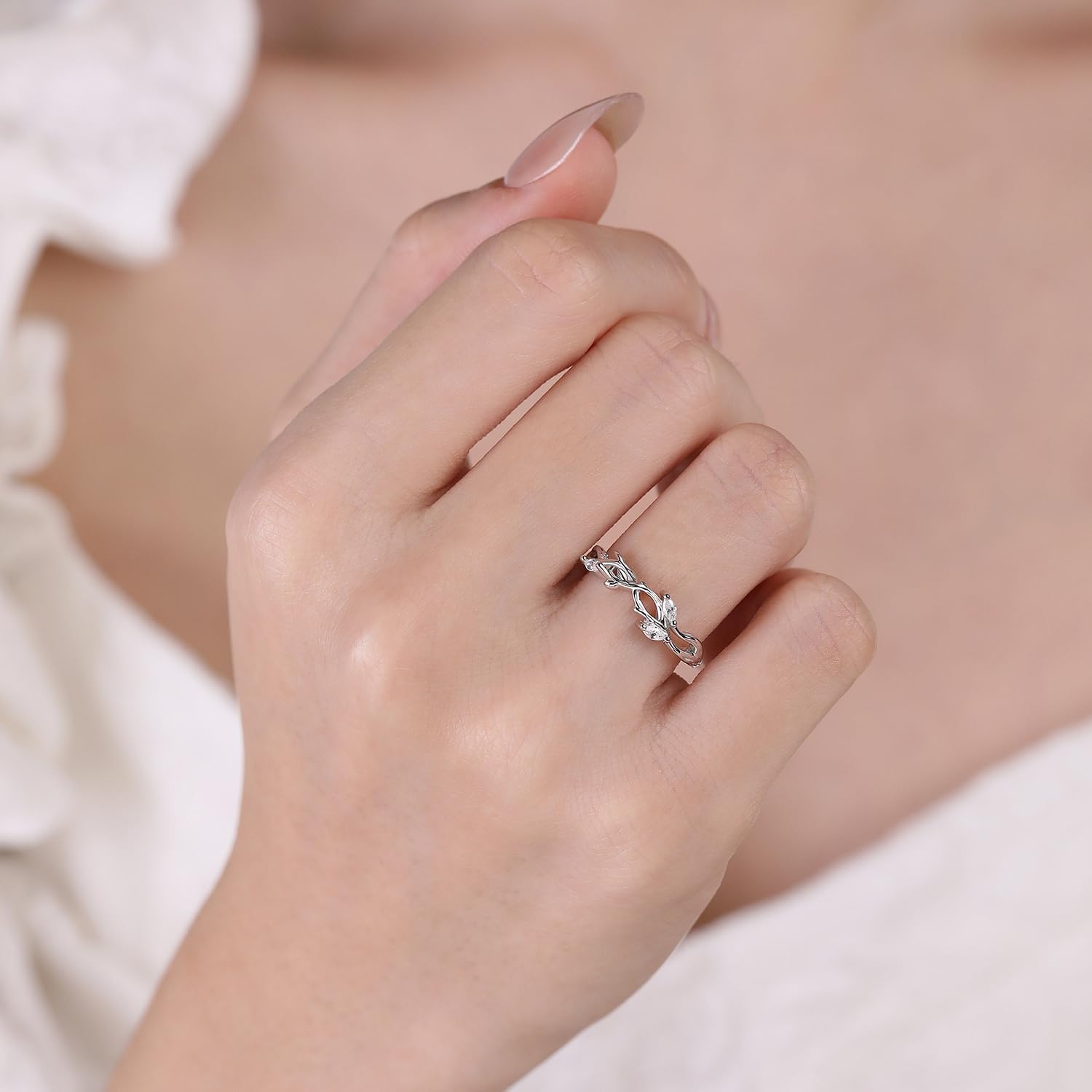 Meissa Alianzas Plate de Pareja Anillos de Compromiso Ajustables para Plata de Ley 925 Mujer 4,2mm con Circonitas & Hombre 5mm Juego Joyería Nupcial Regalo Boda Promesa (Juego de dos anillos)