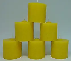 Caixa com 6 velas de citronela 130g arcanjo velas