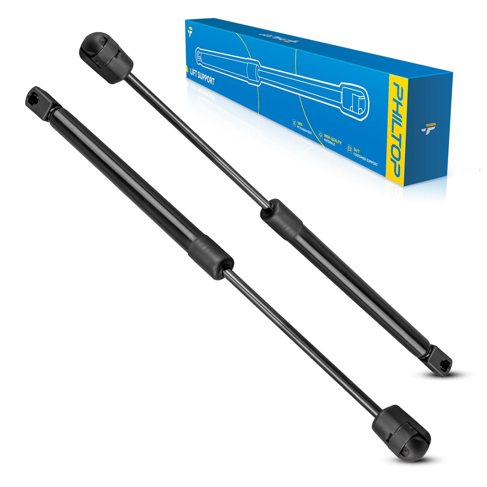 Amazon.com: PHILTOP Front Hood Shocks Struts Lift Supports Gas