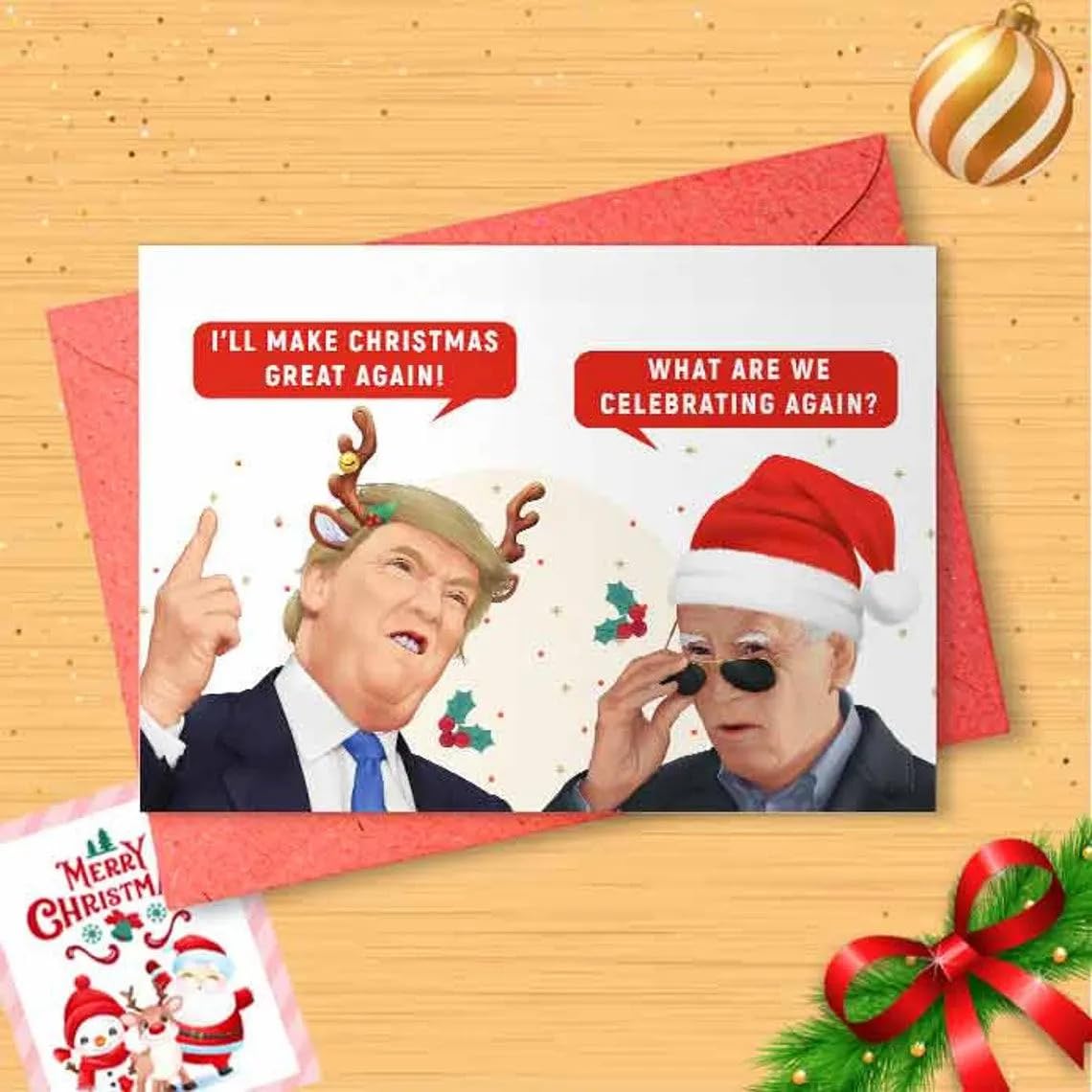 Snapklik.com : Funny Trump Christmas Card 00255