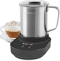 Instant Pot MagicFroth 9-in-1 Milk Frother & Steamer: 17oz Stainless Steel, Hot/Cold Foam for Lattes, Cappuccinos, Quiet Operation