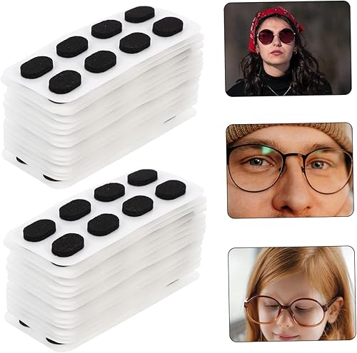 Miniatura 2 de 400 pares de almohadillas para la nariz de silicona, almohadillas para la nariz, almohadillas para la nariz, lentes de sol, lentes de sol, lentes de