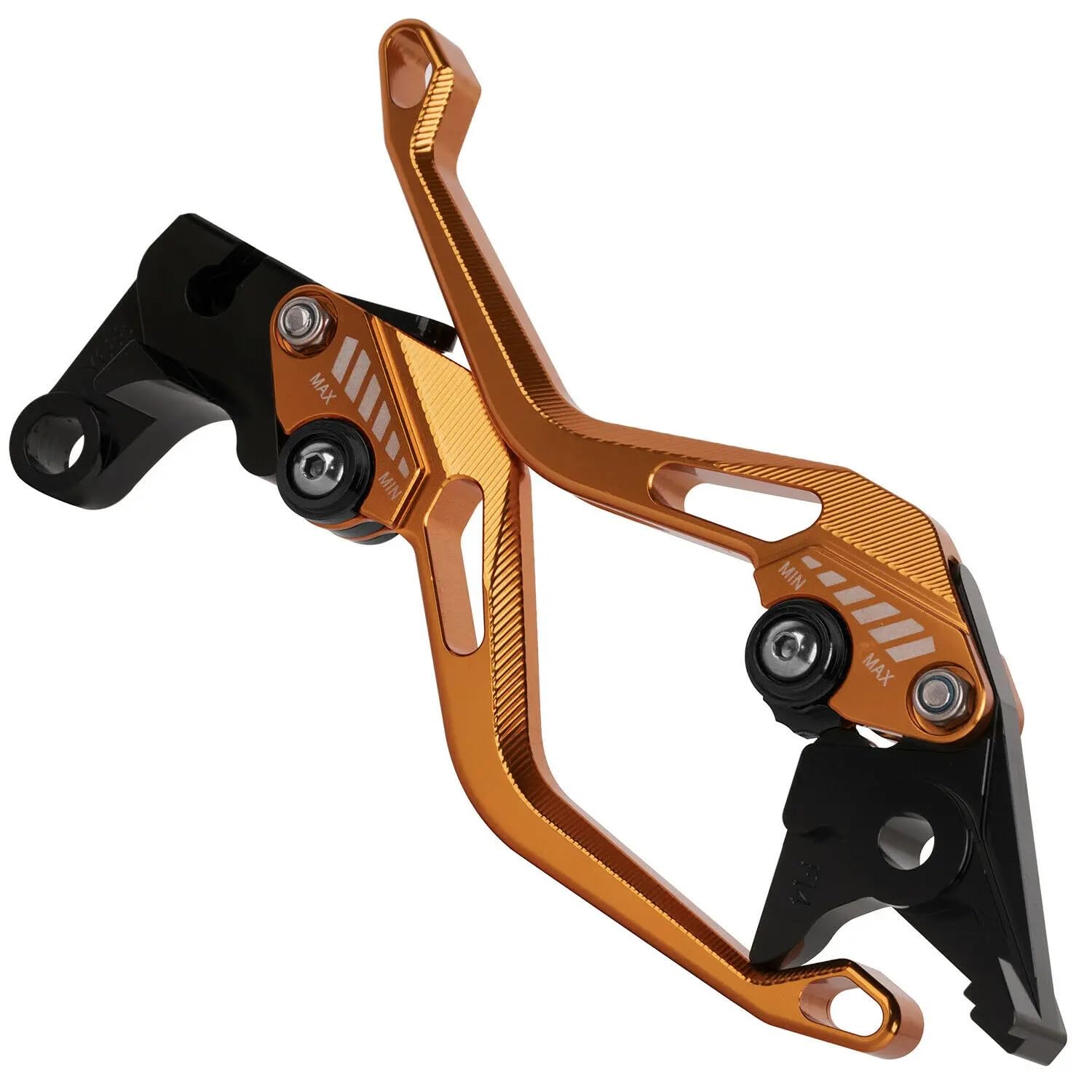 Gjihkwgz Motorcycle Brake Clutch Lever for FAZER FZ6 04-10 FZ1 06-15, XJ6 for Diversion 09-15, FJ09/ for MT09 for Tracer 15-18, FZ8 11-15 Motor Brake Clutch Levers Clutch Brake Lever