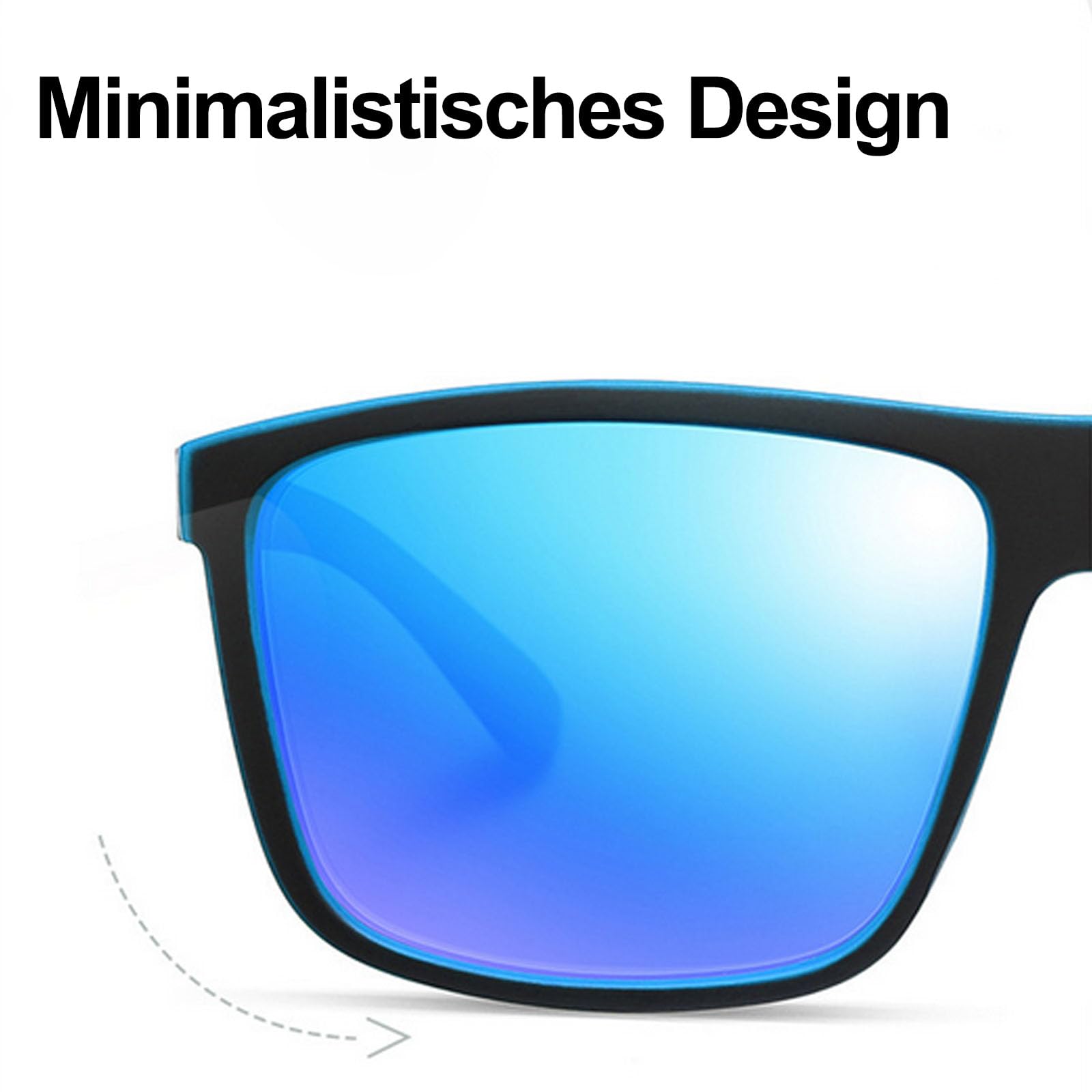 BITEVIEW | POLARISIERTE PREMIUM-BRILLE FÜR ANGLER，Unisex-Sonnenbrille, leicht, UV-Schutz, ideal zum Autofahren, Radfahren, Angeln und Reisen