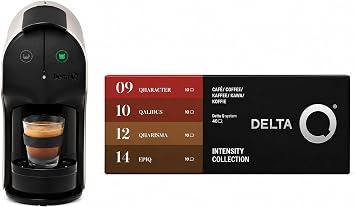 Delta Q Quick White Machine with 40 Intensity Collection Capsules