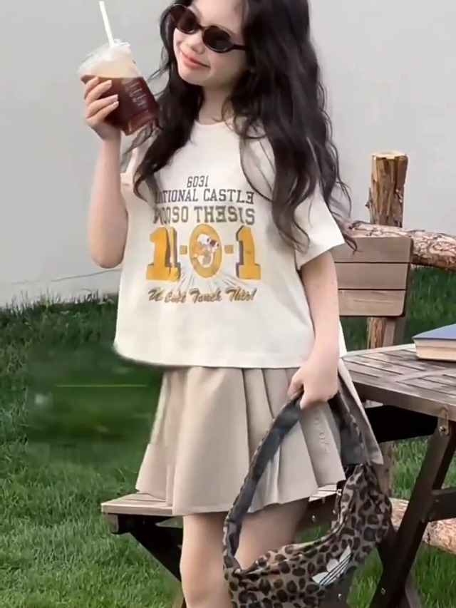 Amazon.co.jp: [Banlan] 上下セット 子供服 女の子 セットアップ