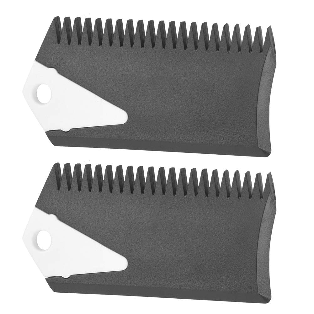 Agatige Peine de Cera para Tablas de Surf, removedores de Cera de Surf de 2 Piezas para Mantenimiento de Surf de Tablas de Surf Skimboard Longboard Surf