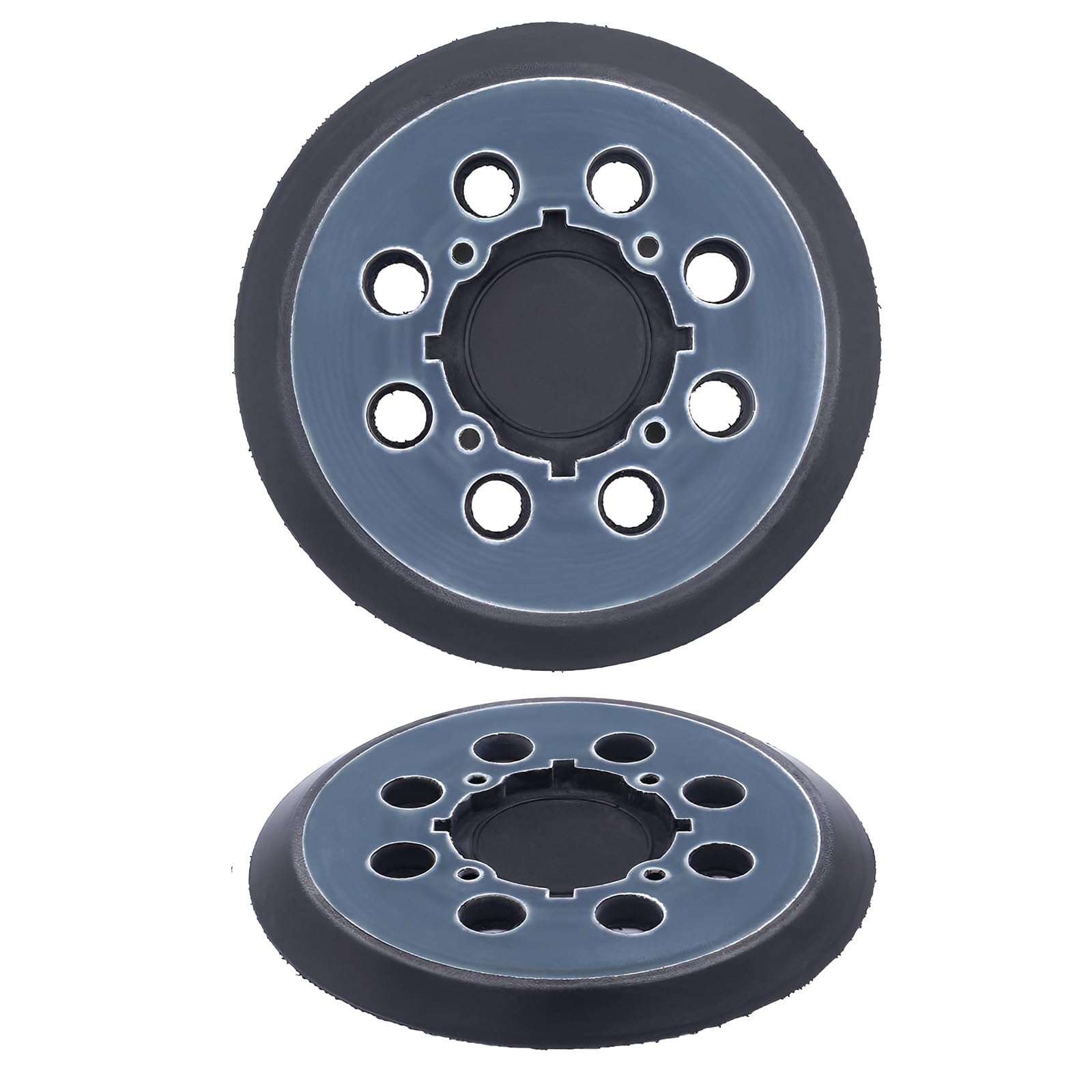 5Inch Nylon Sanding Discs for DWE64233 N329079 DWE6423 / 6423K Sanders Car Polishing Pad Backing Plate 2Pieces Crowded Sandpaper Pad