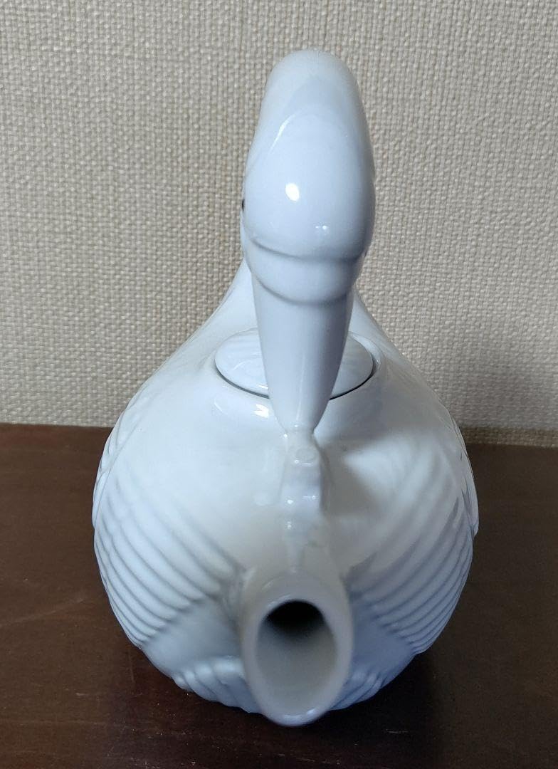 B209s  染付福寿図ちろり　徳利　酒器　茶道具 Amazon.co.jp: 白鳥 鶴 徳利 酒器 寿 福 荘風 正月 お屠蘇