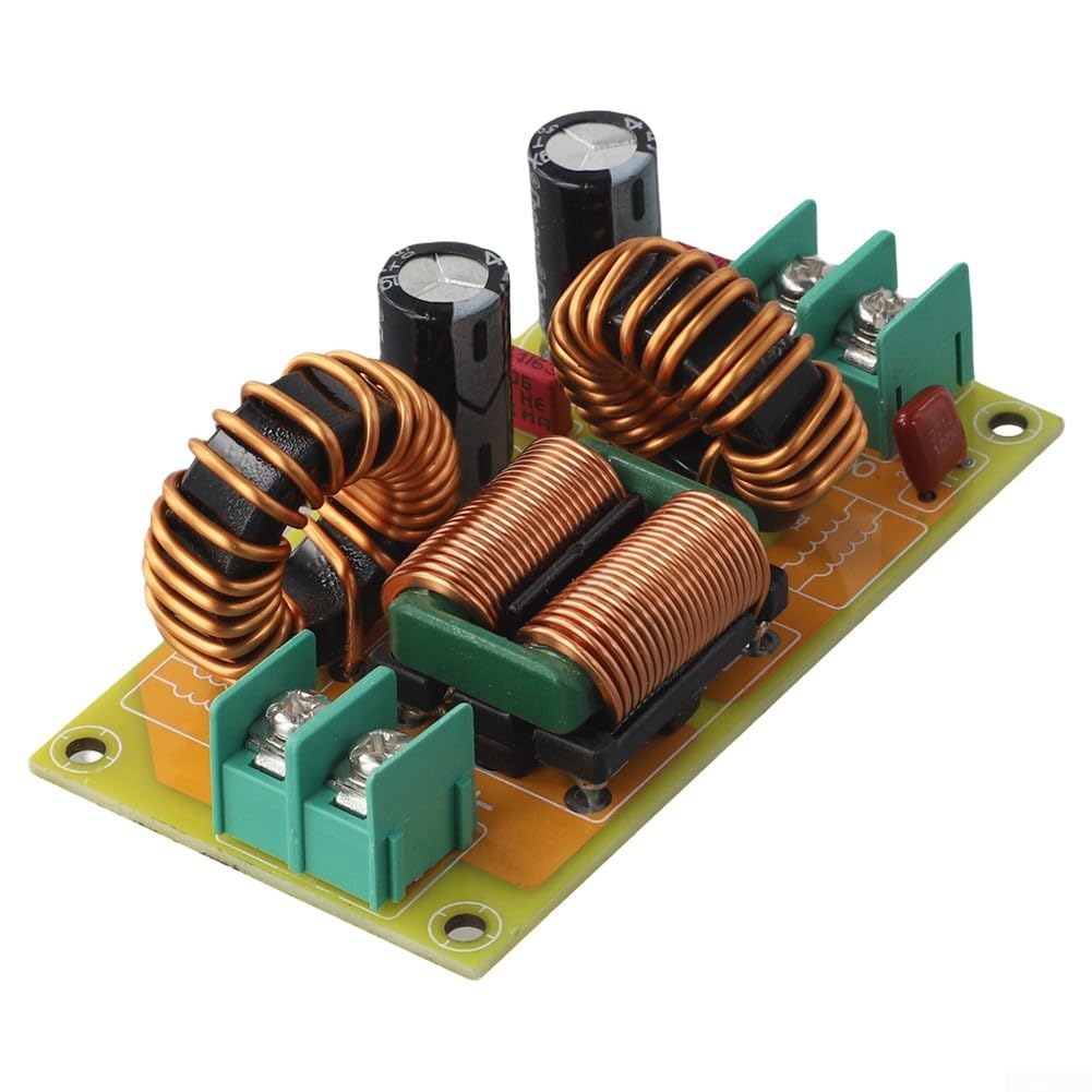 DC-LC-Filter 10 A / 20 A – EMI-Störungsunterdrückung, Gleichtaktinduktor, FR4-Platine