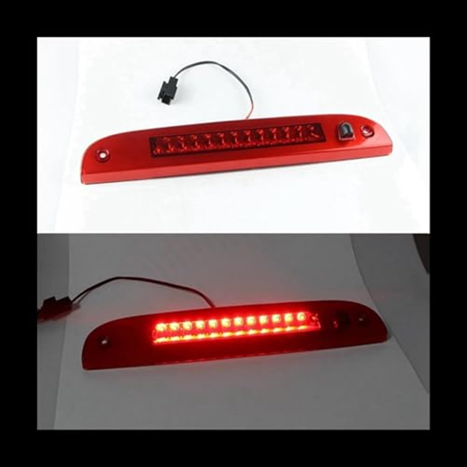 Tercera luz de freno trasera LED de montaje alto, for Chevy, for C1500/C2500/C3500/K1500/K3500 1988 1989 Tercera luz de freno