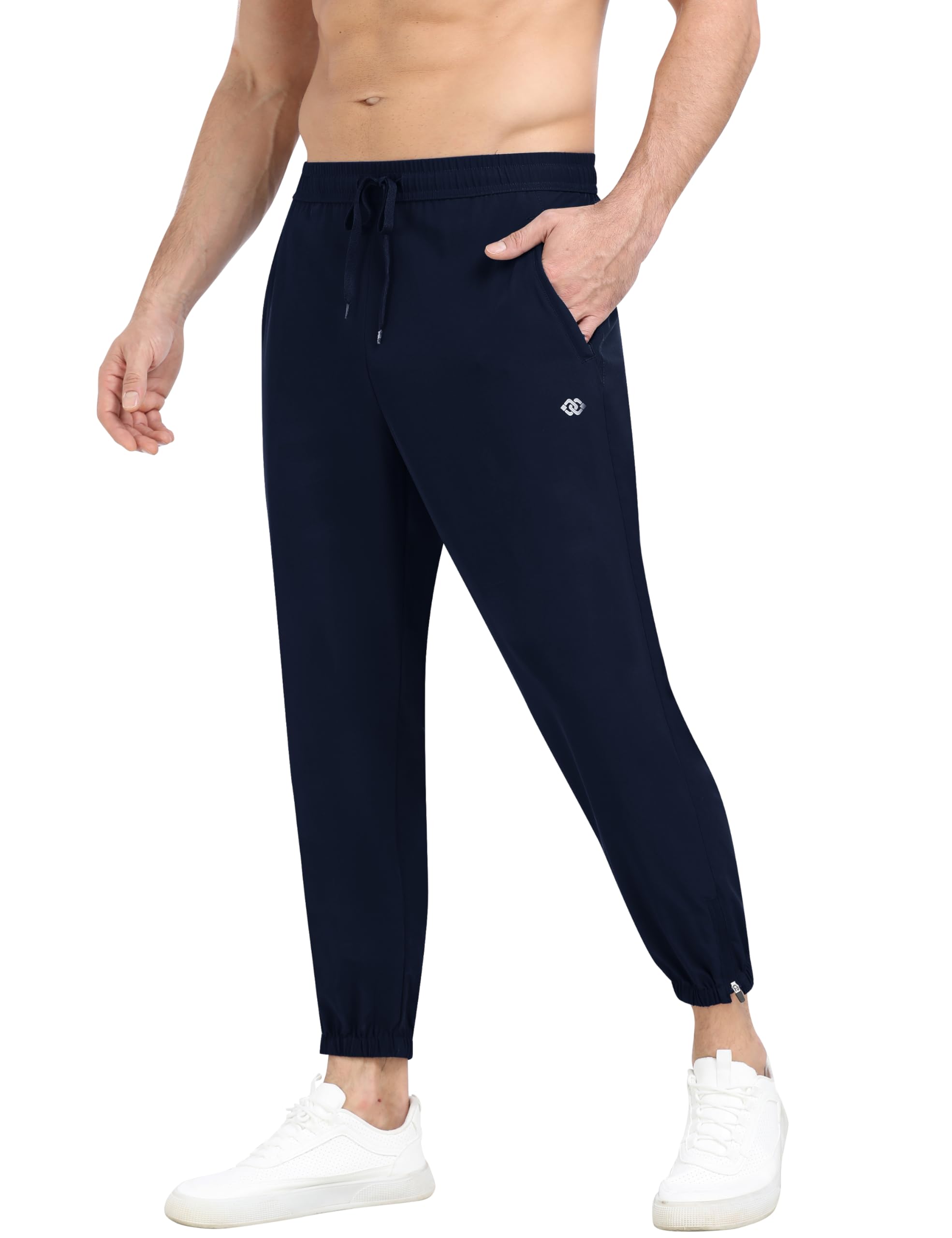 MoFiz Jogginghose Herren Sporthose Leicht Outdoor Wanderhose Schnell Trocknend Atmungsaktiv Freizeithose mit Reißverschlusstaschen