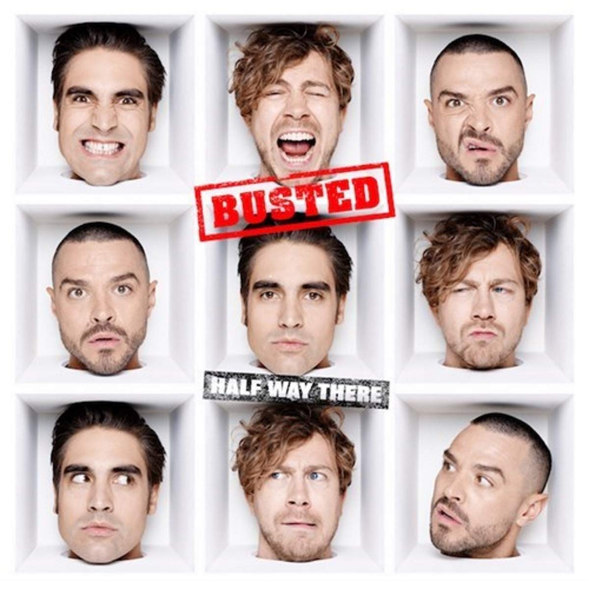 Busted Half Way There Signed CD 2019 East West good condition N1