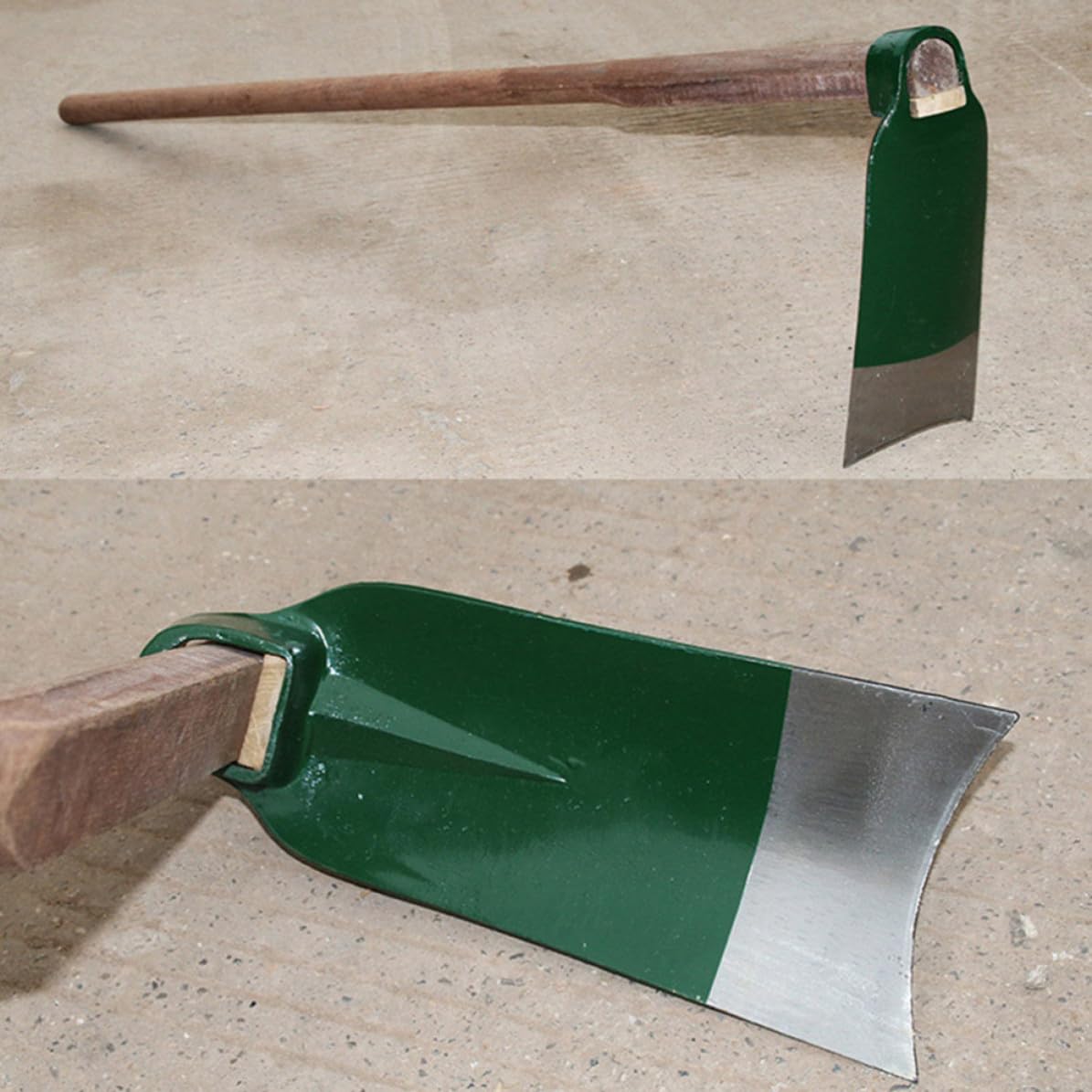 Houe de Jardin Pratique en Acier Rail pour Jardin et Pelouse