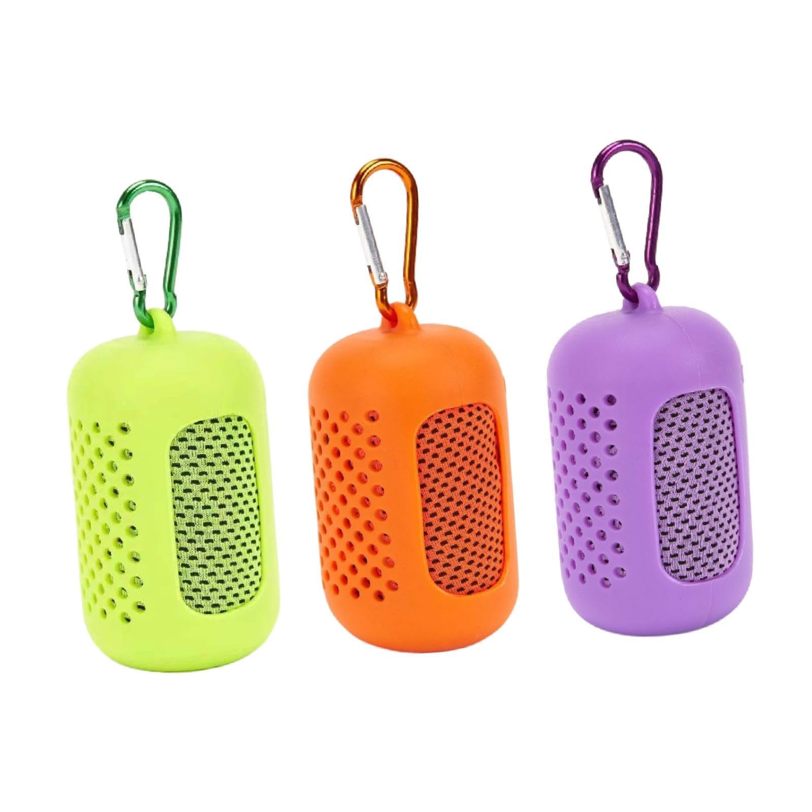 CALANDIS 3X Gym Ice Towel Running Exercise Fast Drying Sports Cooling Towel with Case Orange Green Violet | Gym Towels | Fitness Equipment & Gear | Fitness Running & Yoga | Sporting Goods-image-42
