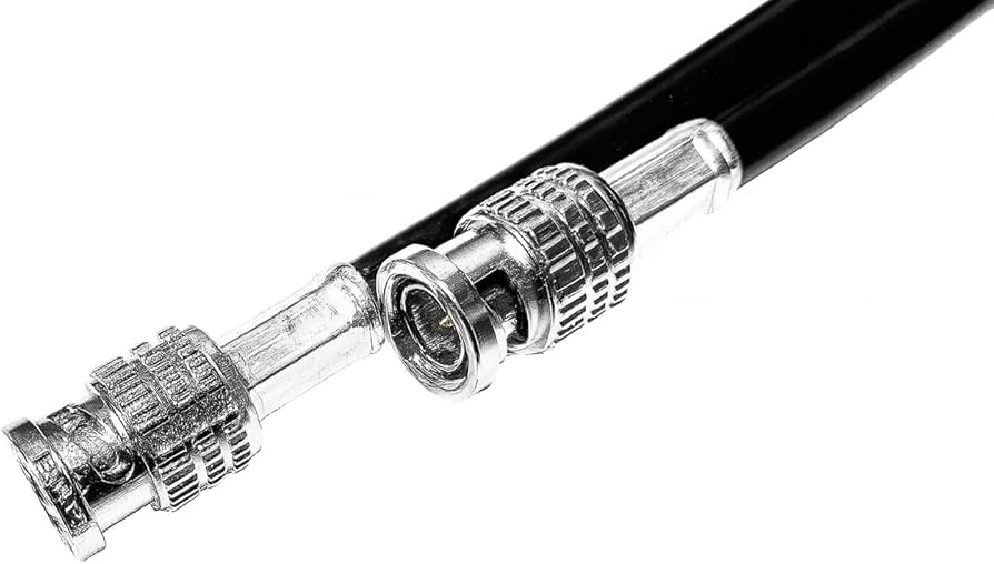 Amazon | HD-SDI対応 75オーム カナレBNCコネクタ両端付S-5C-FB 同軸