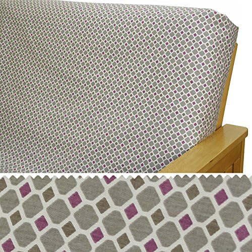 SlipcoverShop Crystallize Sterling Futon Cover Queen 5pc Pillow Set 221
