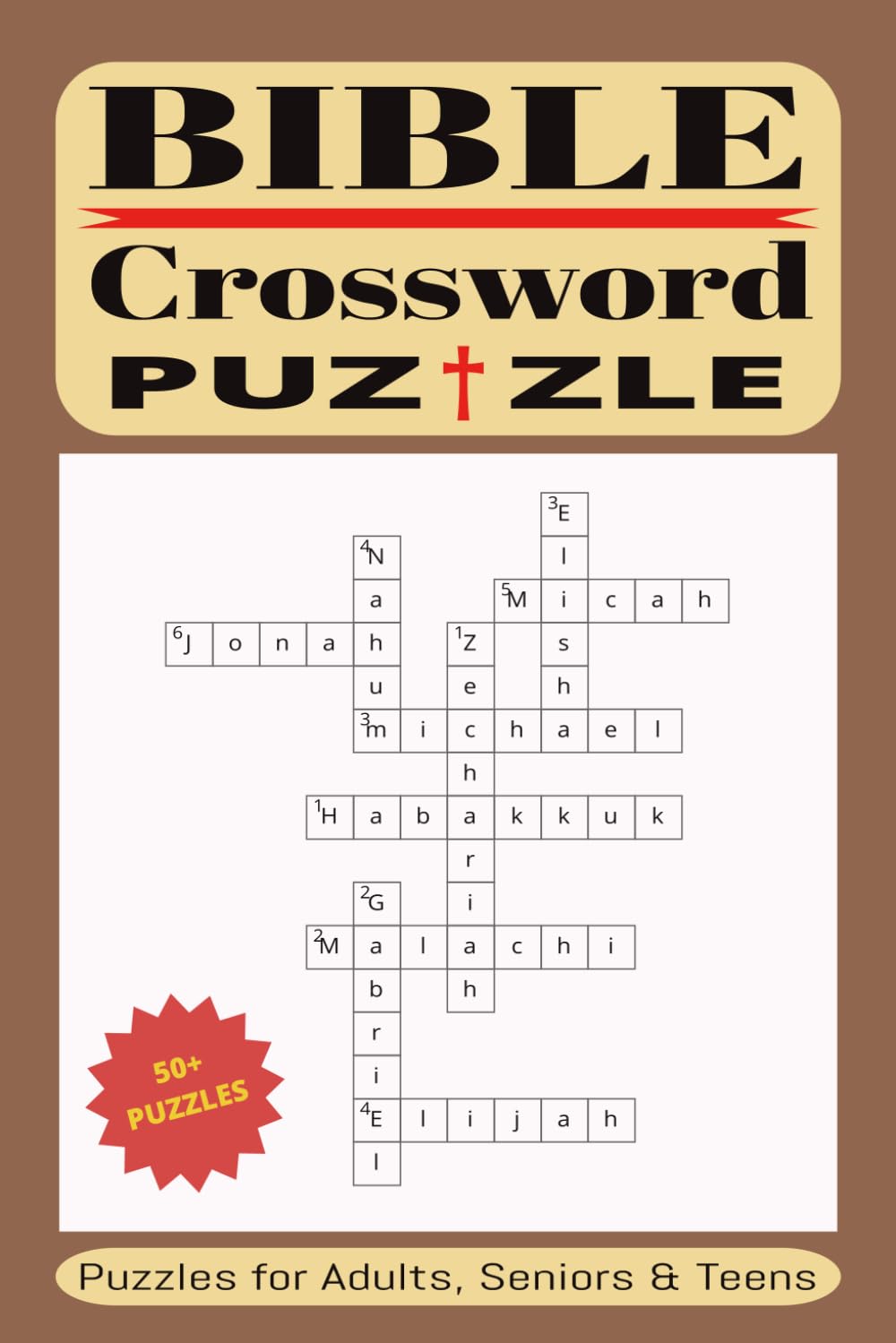 Bible Crossword Puzzles (50+ puzzles): Crossword Puzzles with Easy to Read Print about about Bible Characters and Places and more | 6x9 inches,120 ... Church members, workers, and even leaders.