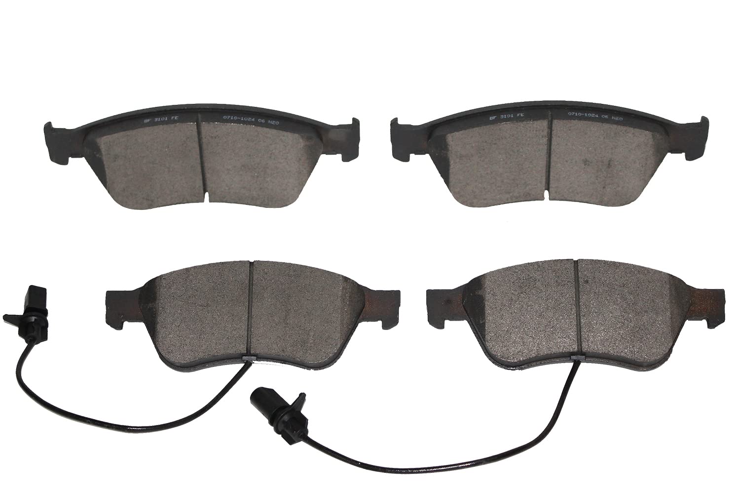 Front Brake Pads Set Ceramic Replacement For Audi A8 Quattro Volkswagen Phaeton S6 S8 D1024
