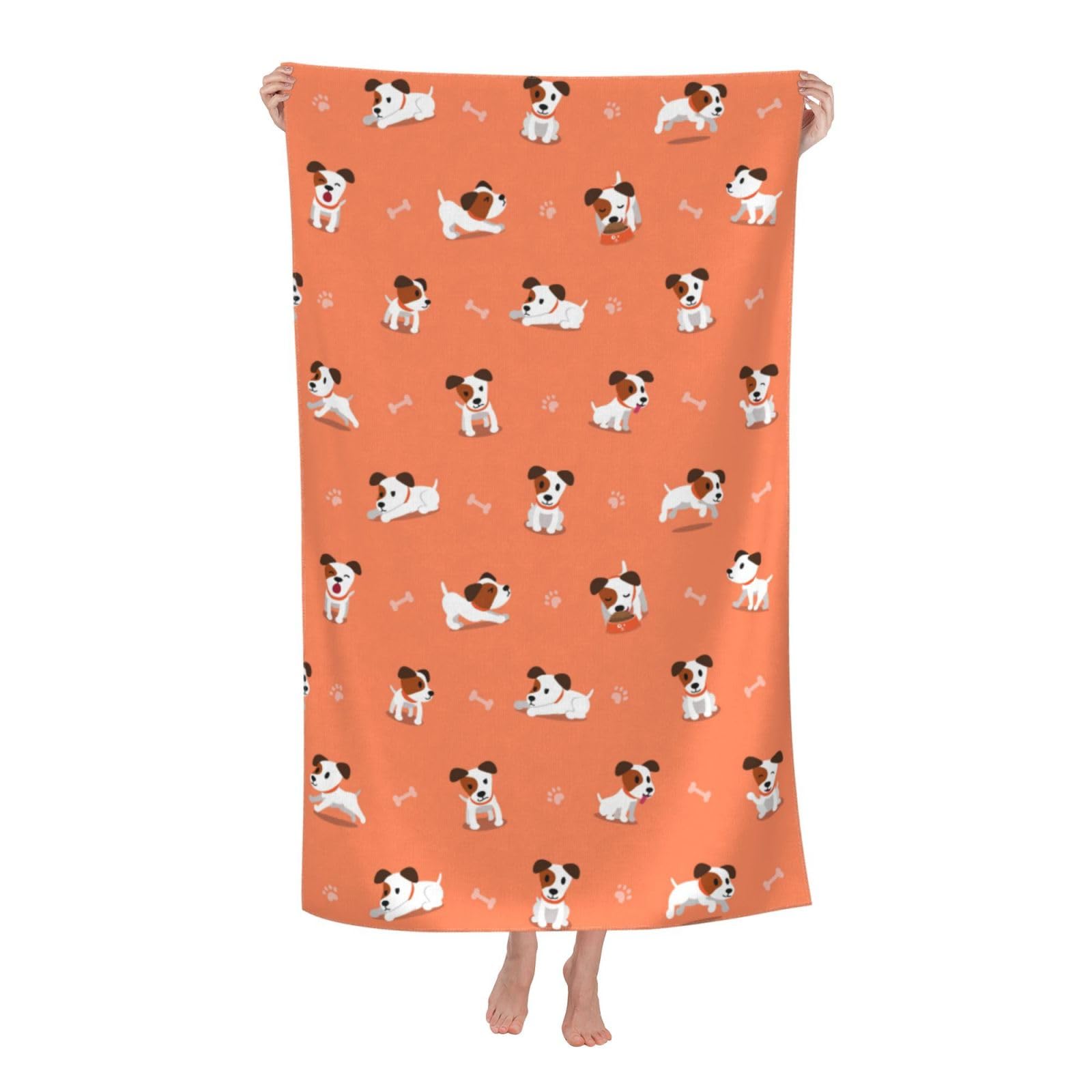 Cbaaghh Dog With Big Bones Print Adult Beach Towels,Beach & Pool Towel,Beach Towels,Towels For Camping