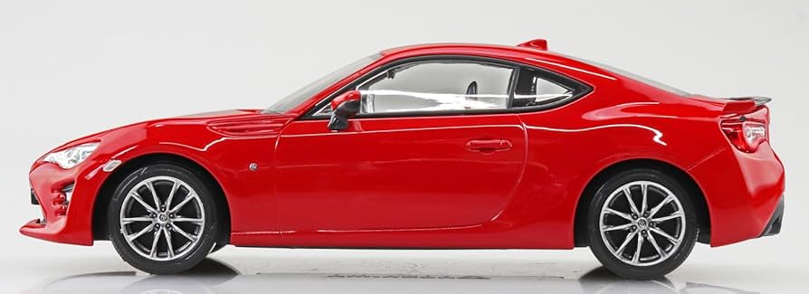 Amazon.com: Aoshima Toyota 86 (Pure Red) 1:32 Scale Model