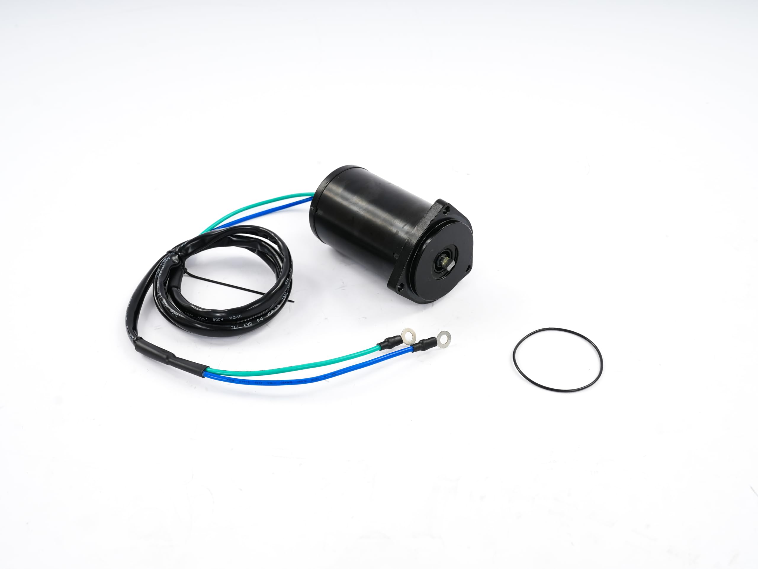 Powertrimm - Motore da 12 V, 200 W, per Yamaha 40-50 CV, in rame, su misura | Robusto motore basculante da 12 V in ferro e rame per fuoribordo Yamaha. Include anello di tenuta per una tenuta perfetta.
