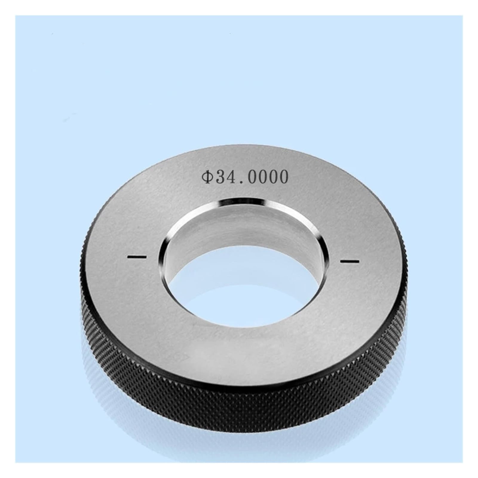 1 x podwójny drut metryczny 61-100 mm ± 0,003 metryczny gładki pierścień przyrząd pomiarowy niestandardowy (93 mm)