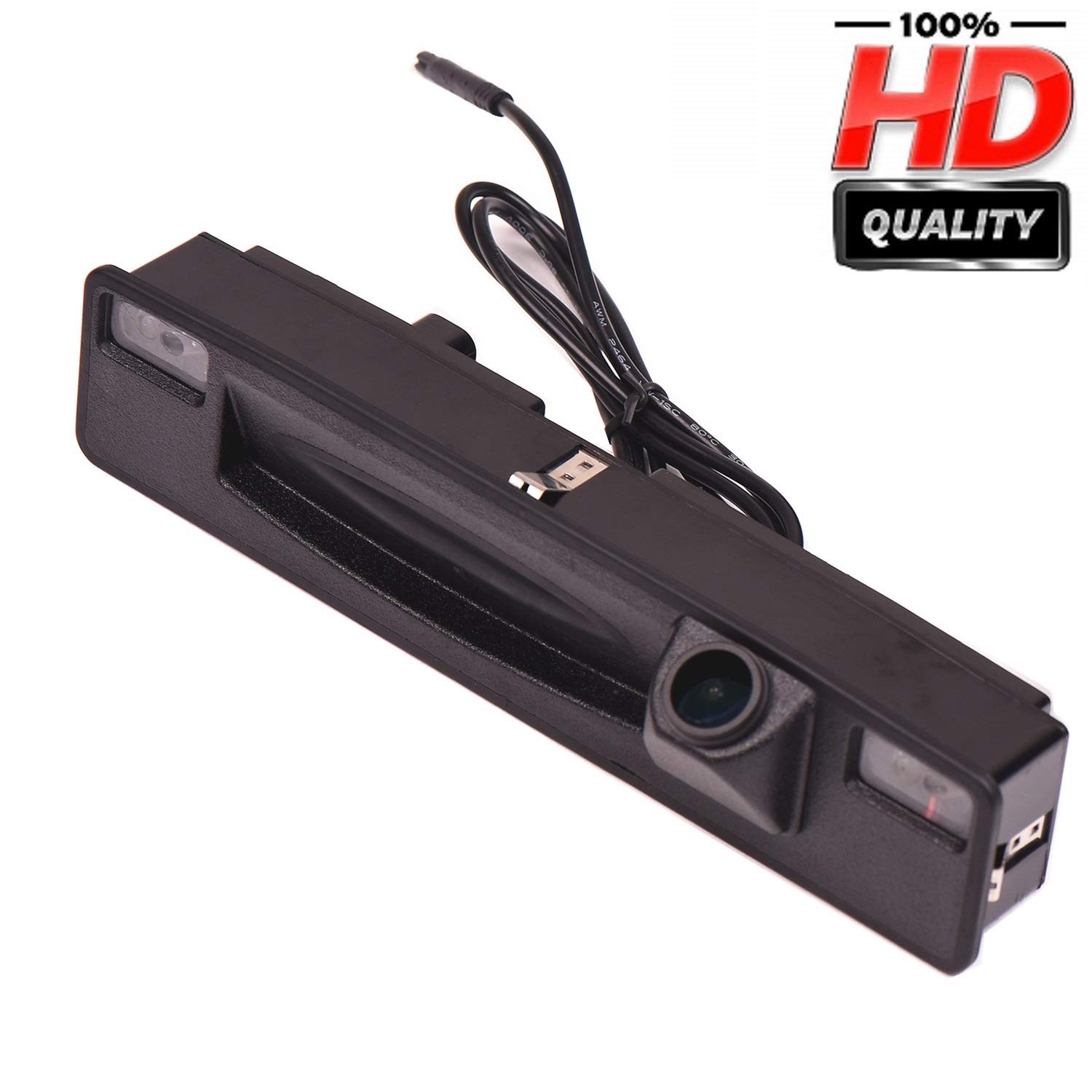 Reversing Camera Integrated in Number Plate Light License Rear View Backup Camera Waterproof Night Vision for Ford Escort Ford Focus 3 Hatchback CTCC Ecoboost 2015-2017