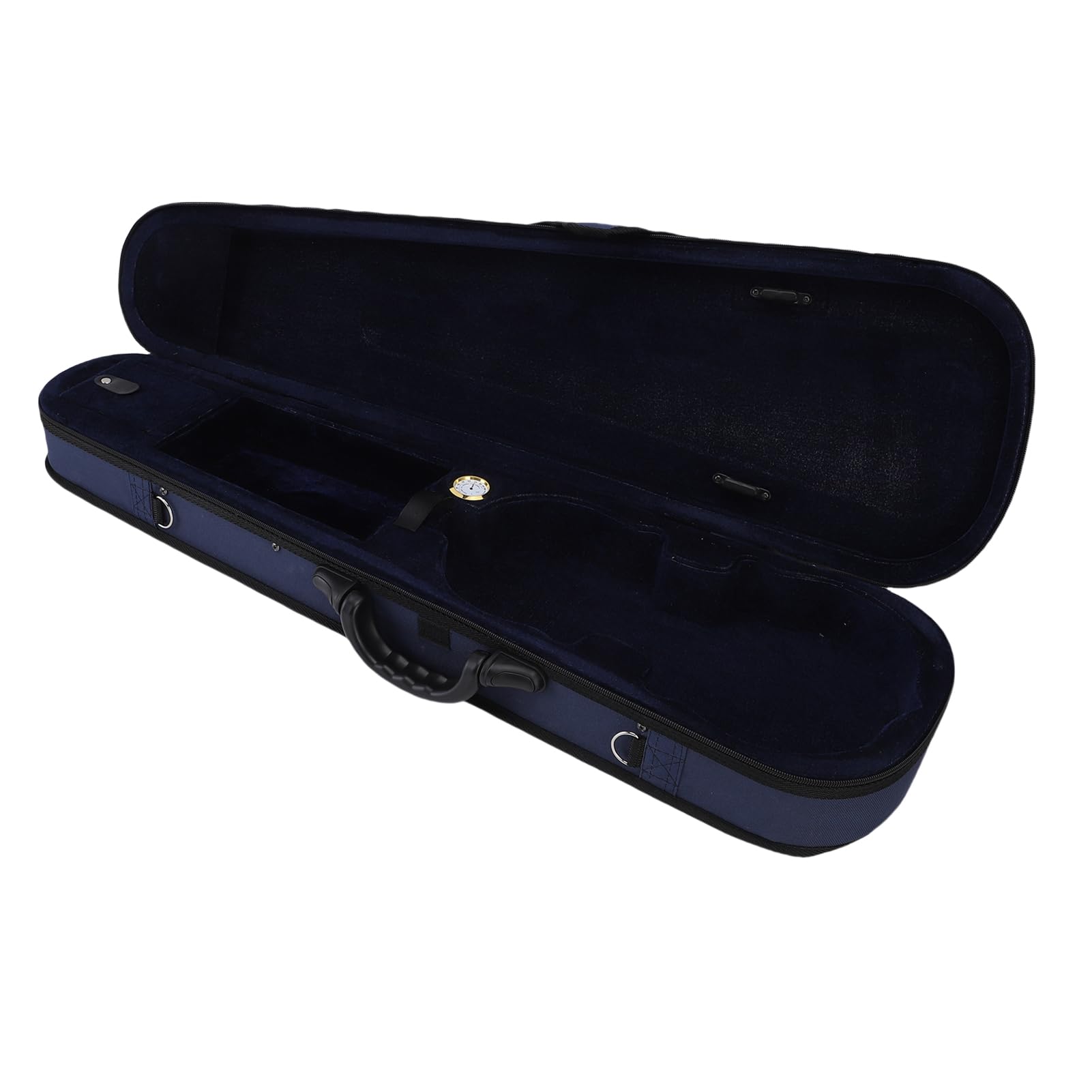 4/4-Geigenkoffer, Blau, Leichte Schutzbox für Reisen und Aufbewahrung, Oxford-Stoff