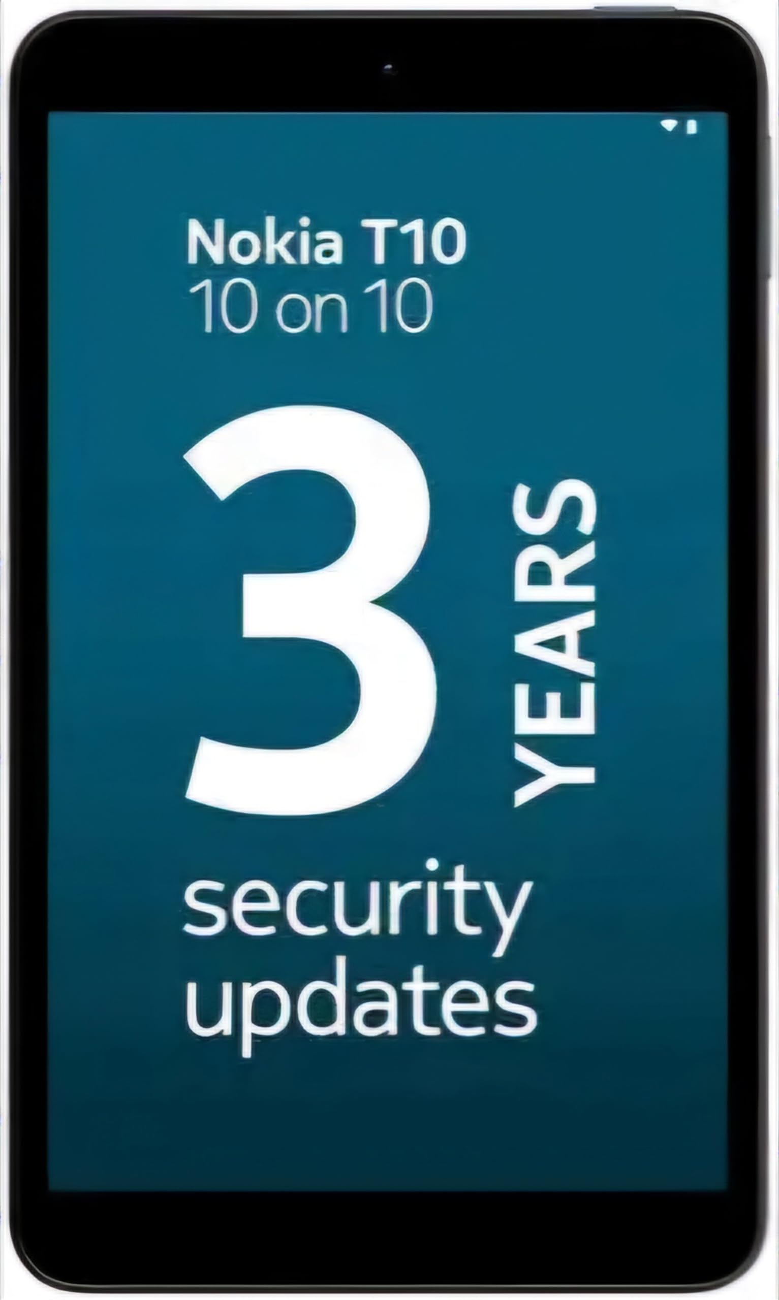 Nokia T10 Android 12 Tablets with 8 HD Display, 8 MP Rear Camera, AI Face Unlock, All-Day Battery, WiFi | 3 + 32 GB, 8 Inches - Blue