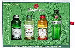 Gin Tanqueray Gift Pack com 4 unidades de 50ml