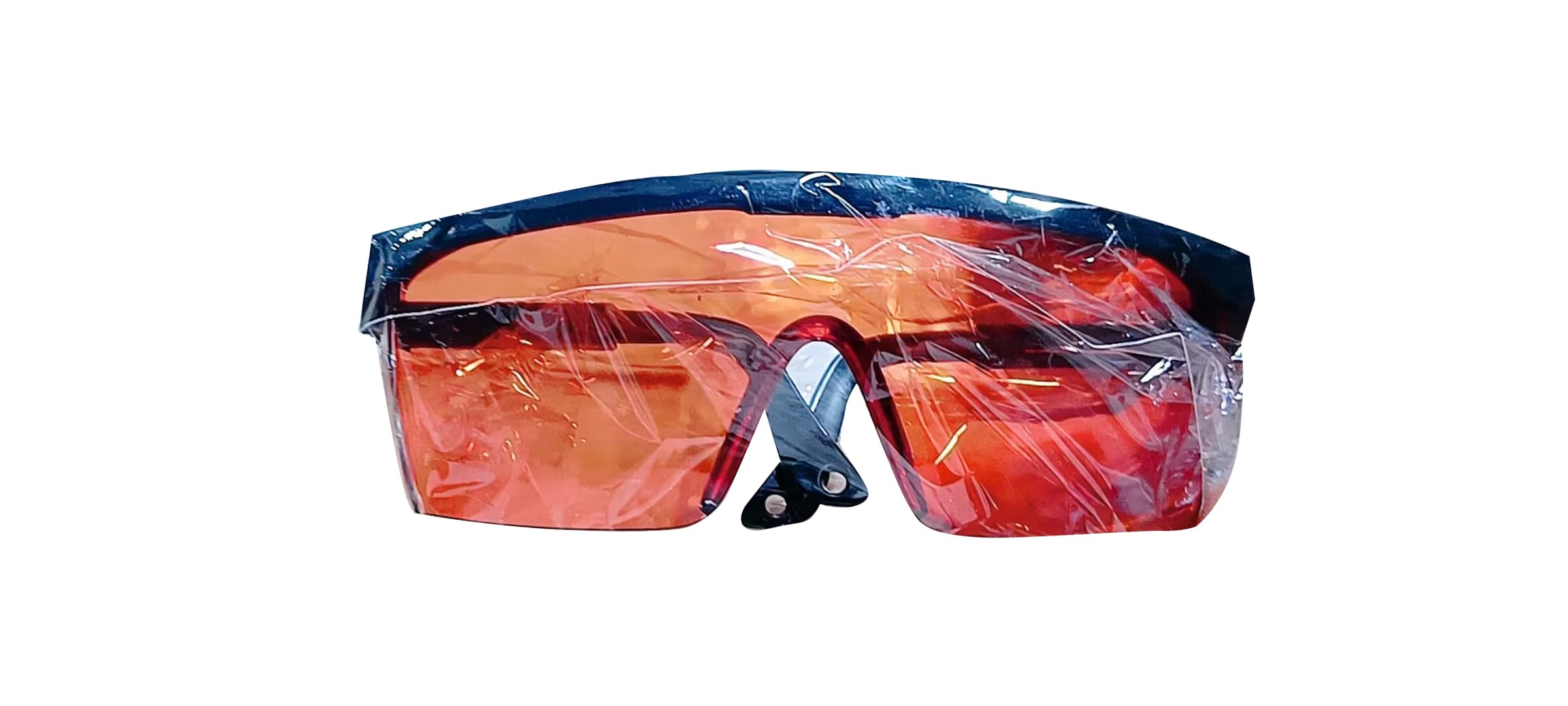 US Schutzbrille für Zahnarzt, Rot, 5 Stück