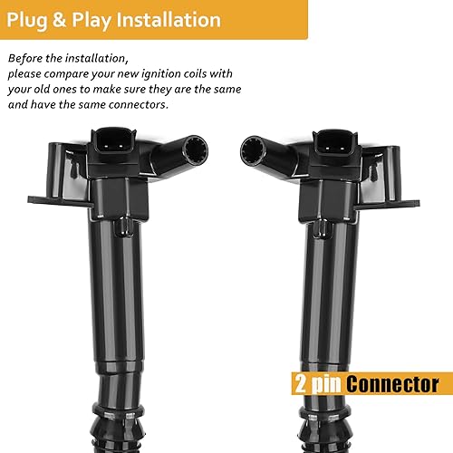Miniatura 4 de NPAUTO Paquete de bobinas de encendido compatible con 6.2 6.2L V8 Ford F250 F150 F350 Super Duty, Lobo 2010 2011 2012 2013 2014 2015 2016 2017,