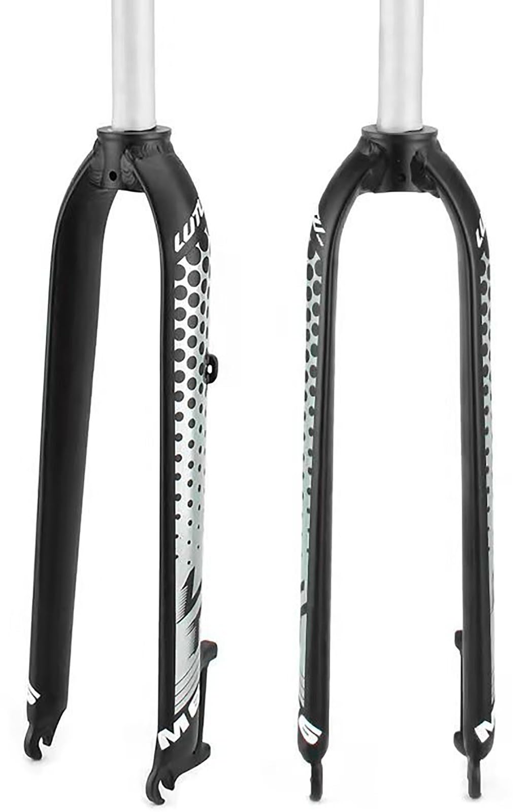 LYMFCFC Fourche À Suspension VTT 26 Pouces Fourche Mécanique