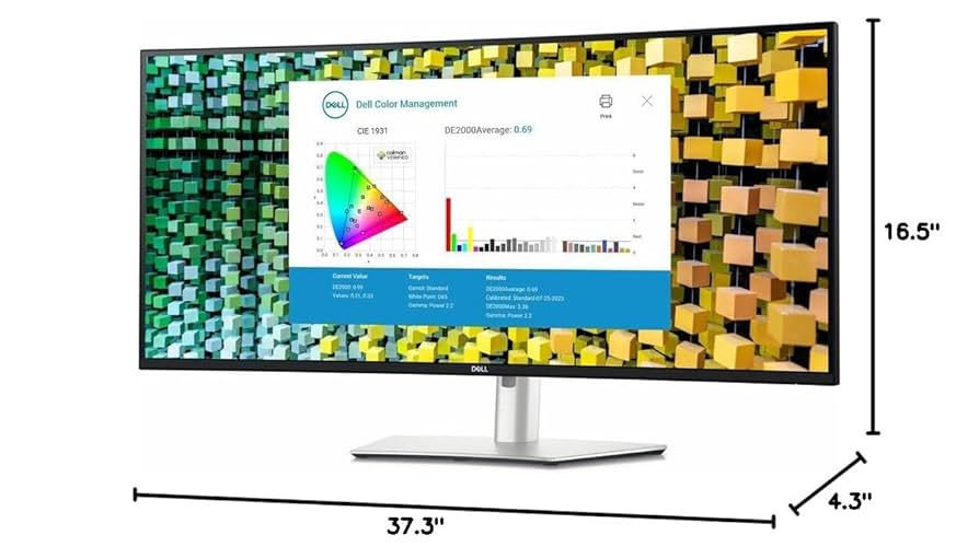 【週末値下げ】Dell U4025QW 5K2K 120Hz 40型曲面モニター Dellデジタル ハイエンド シリーズ40インチ曲面Thunderbolt™ハブ