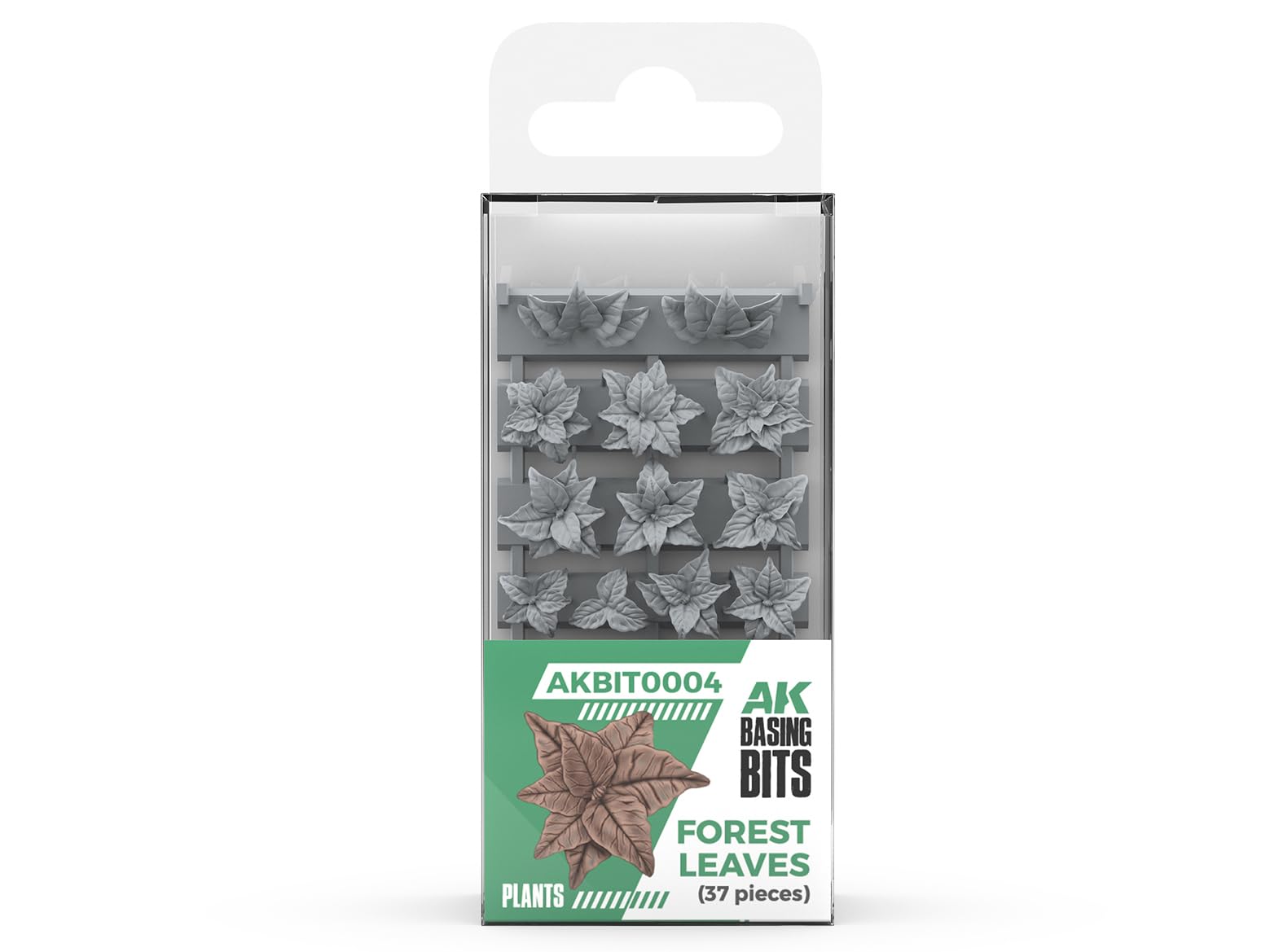 Ak Interactive Ak Resin Akbit0004 Forest Leaves - Basing Bits (35Pcs)