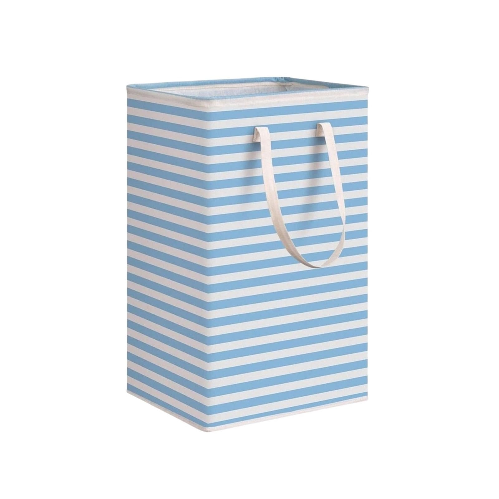 Laundry Hamper Tall Home Storage Laundry Basket With Handles Space Saving For Dirty Cloth and Blankets(Blue)