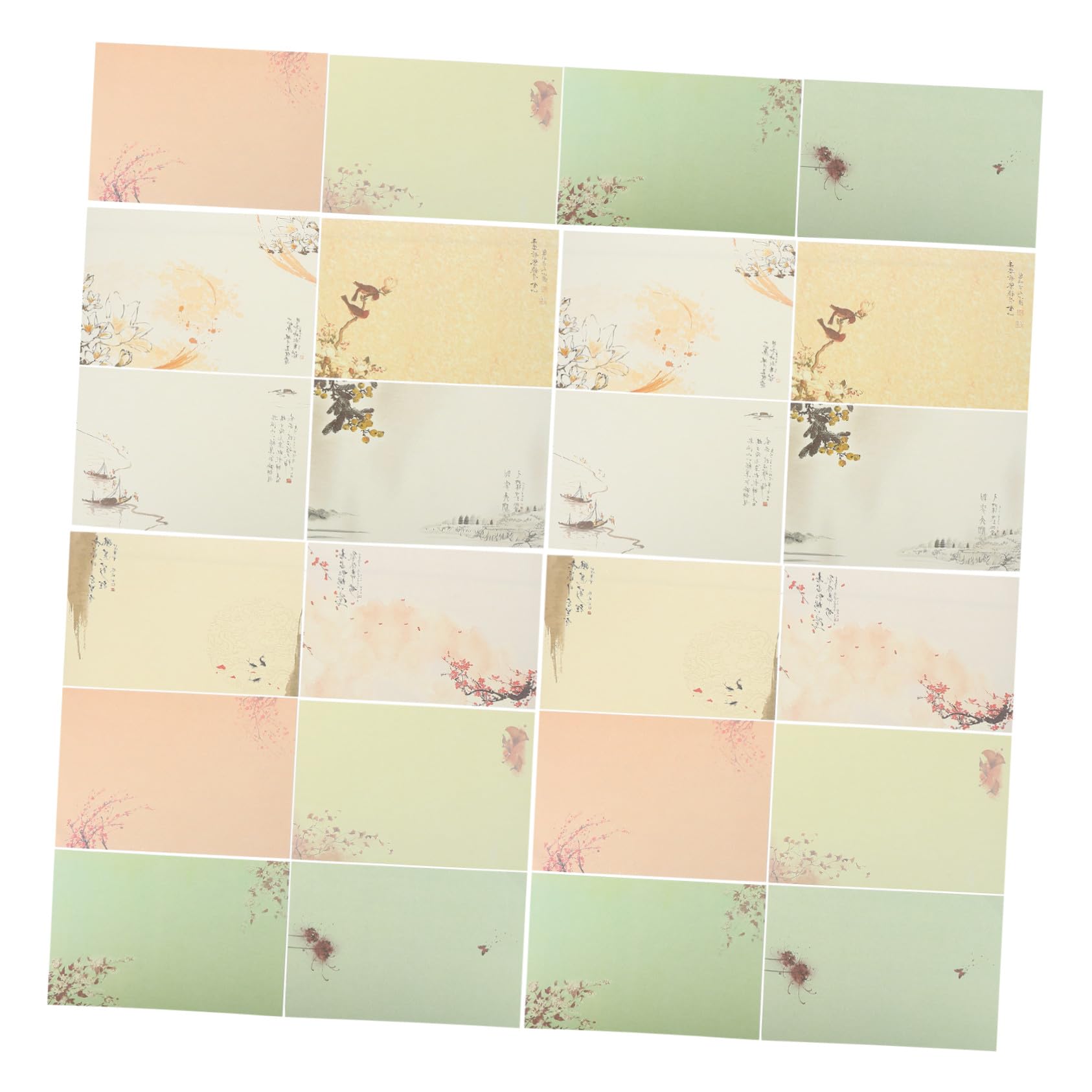 Papel de Carta para Escribir 80 Hojas Estilo Clásico y Elegante de Papel Suave Adecuado para Cartas, Invitaciones y Ocasiones Obsequios