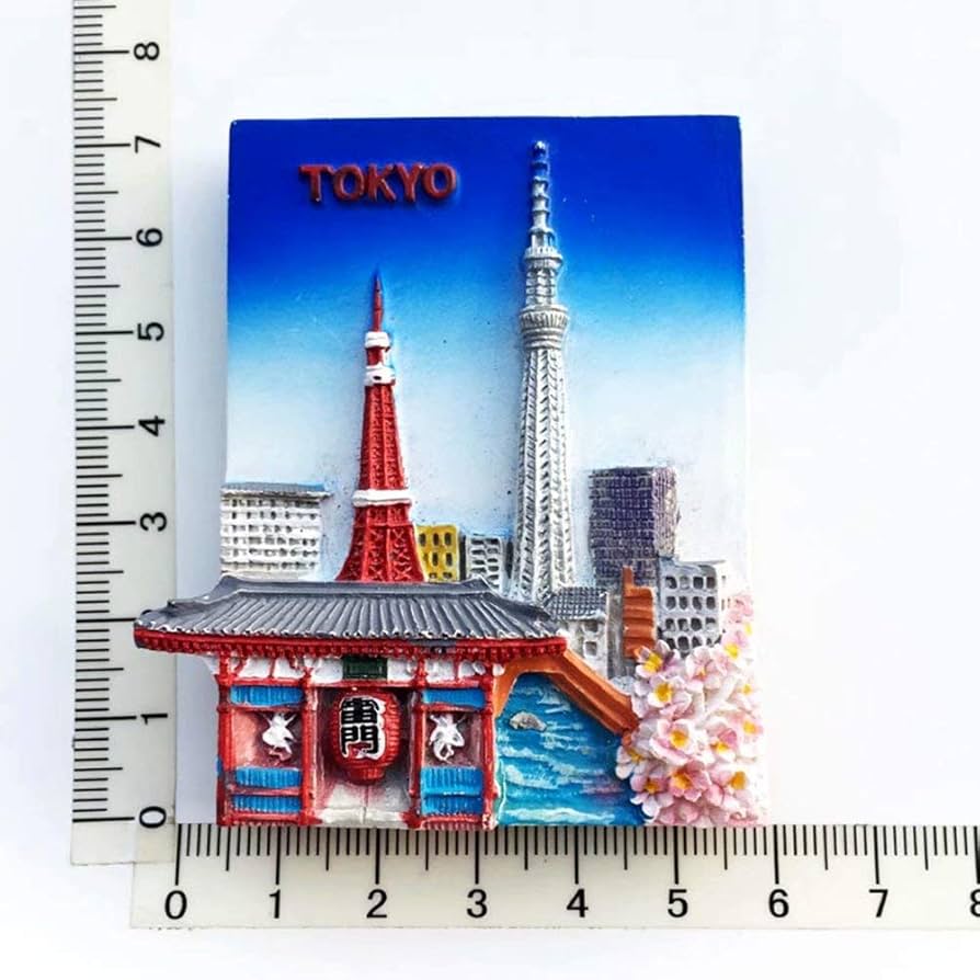 Amazon.co.jp: 日本東京タワー3D冷蔵庫マグネットクラフトお土産