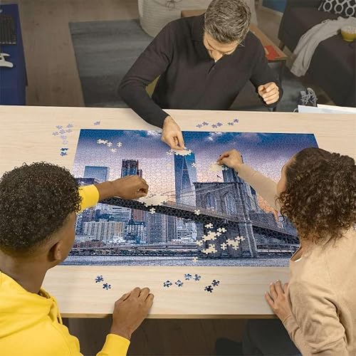 Miniatura 3 de Ravensburger 16011 Skyline New York - Rompecabezas de 2000 piezas para adultos cada pieza es única la tecnología Softclick significa que las piezas