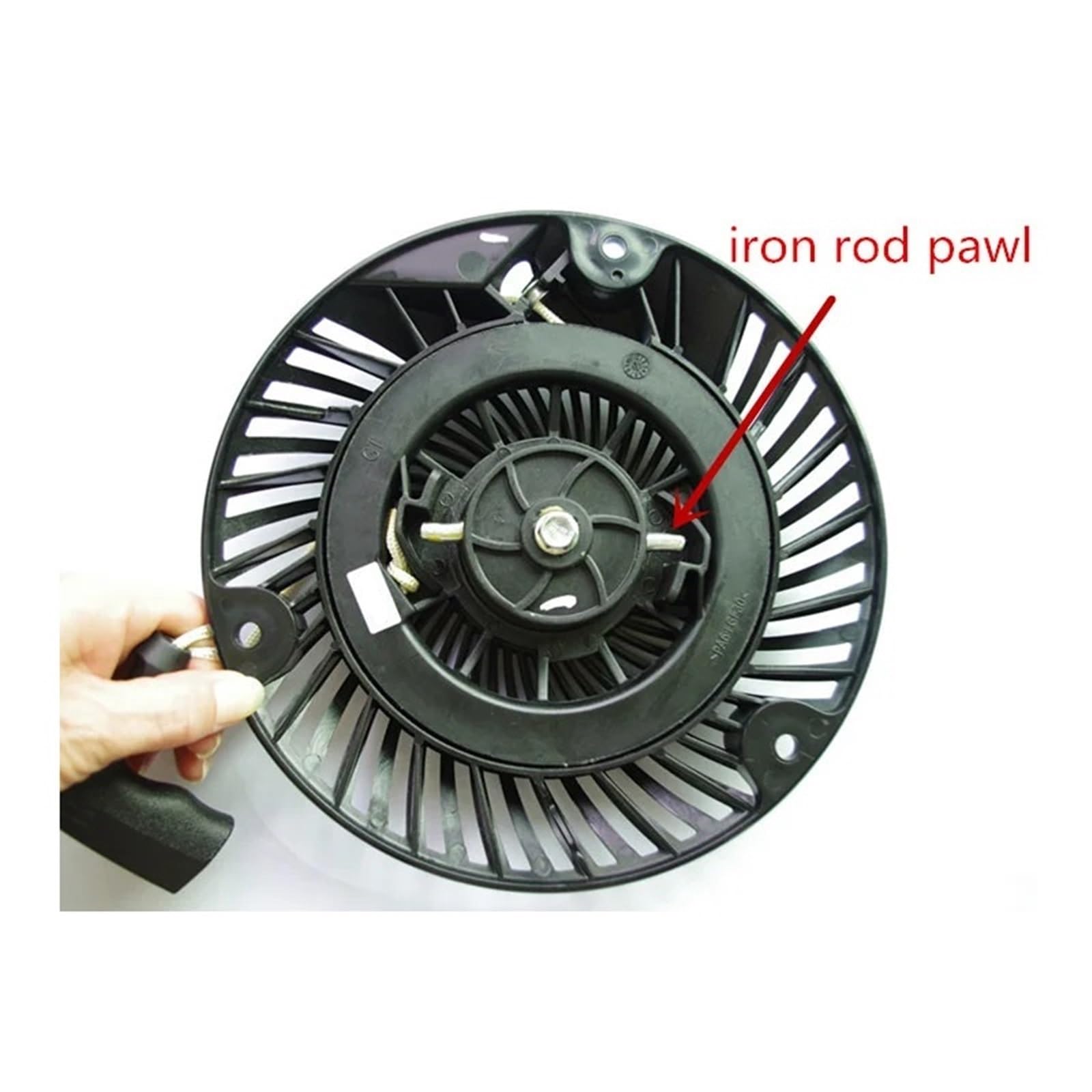Arranque de Retroceso con Tirador Arrancador de Retroceso for Briggs & Stratton DOV700 DOV750 793470 7989009 593958 Arranque Manual for cortacésped (trinquete de Varilla de Hierro)