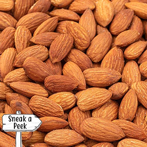 Image of Paper Boat Premium Smoked and Roasted Almonds Himalayan Pink Salt, Healthy Snack - Salted Badam, Reusable Jar 1Kg