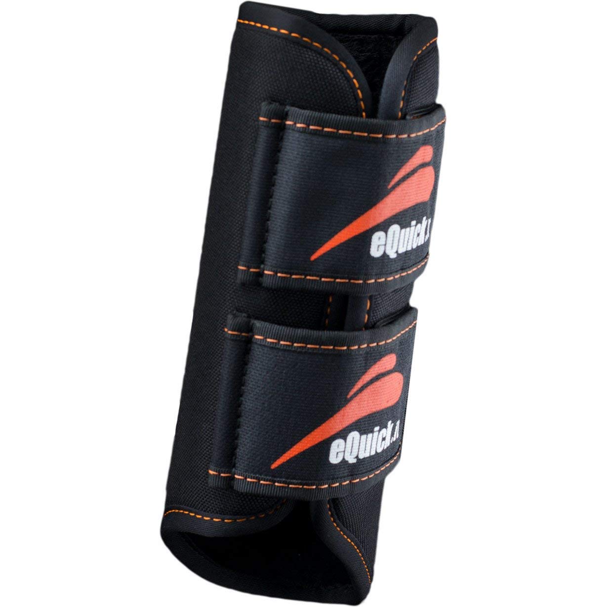 Guêtres eQuick eTraining Front Brushing Boot Large Black pour la protection antérieure du cheval