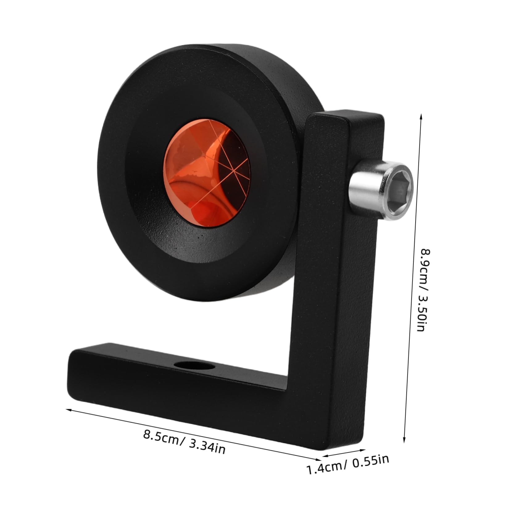 HANABASS High Precision Surveying Prism for Total Station Precision Construction Prism Waterproof Aluminum