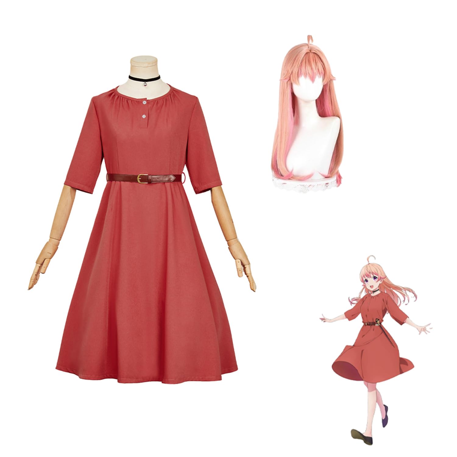 ウィッチウォッチ 若月ニコ コスプレ 衣装 ウィッグセット Amazon.co.jp: ウィッチウォッチ 若月ニコ コスプレ衣装+