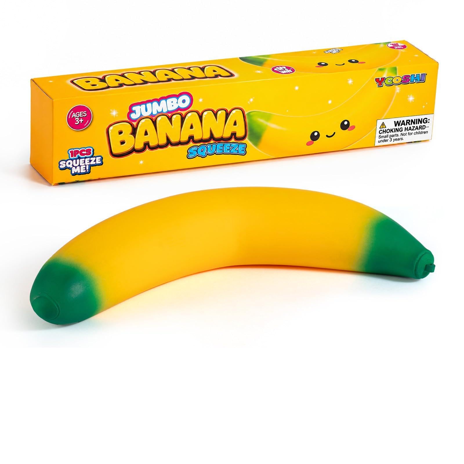 Photo 1 of Yooshi Jumbo Banana Squishy Toy