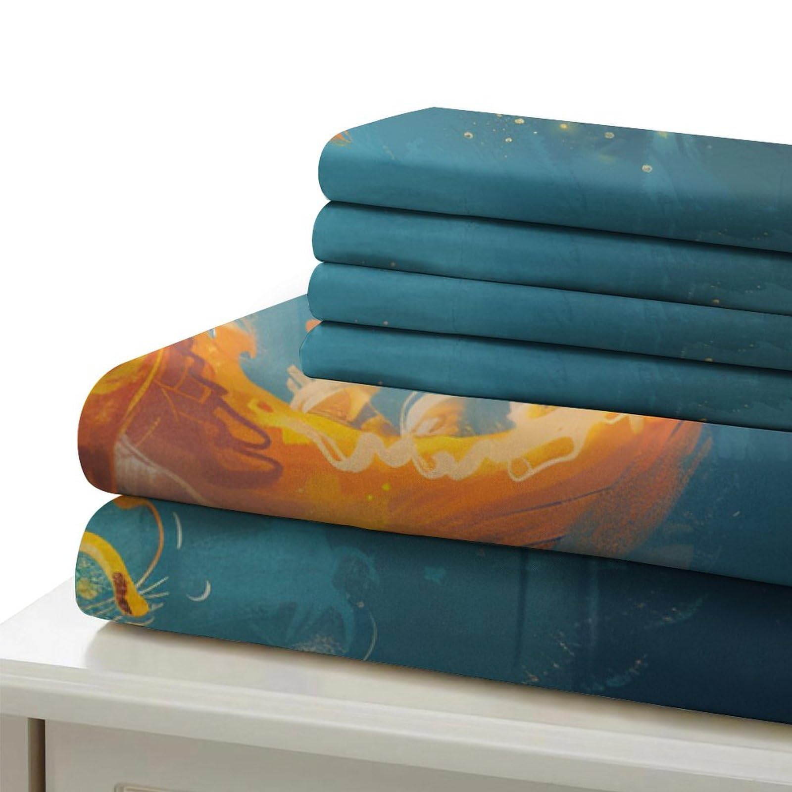 Stampato in 3D Loong cinese Copertina Stampata Microfibra Disegnata Biancheria Da Letto Con Chiusura A Cerniera Con 2 Federe,Double（200x200cm）, Per Adolescenti E Adulti