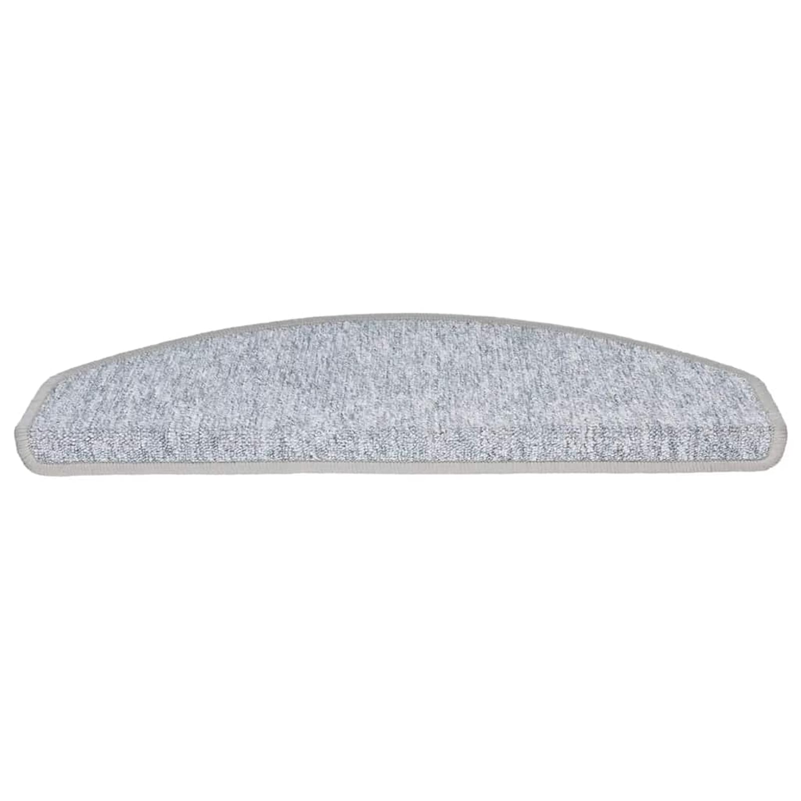Tidyard Tapis d'escalier 20 pcs Gris Clair 65x24x4 cm, Tapis Escalier Tapis de Sécurité pour Sol Protection, Aînés et Animaux