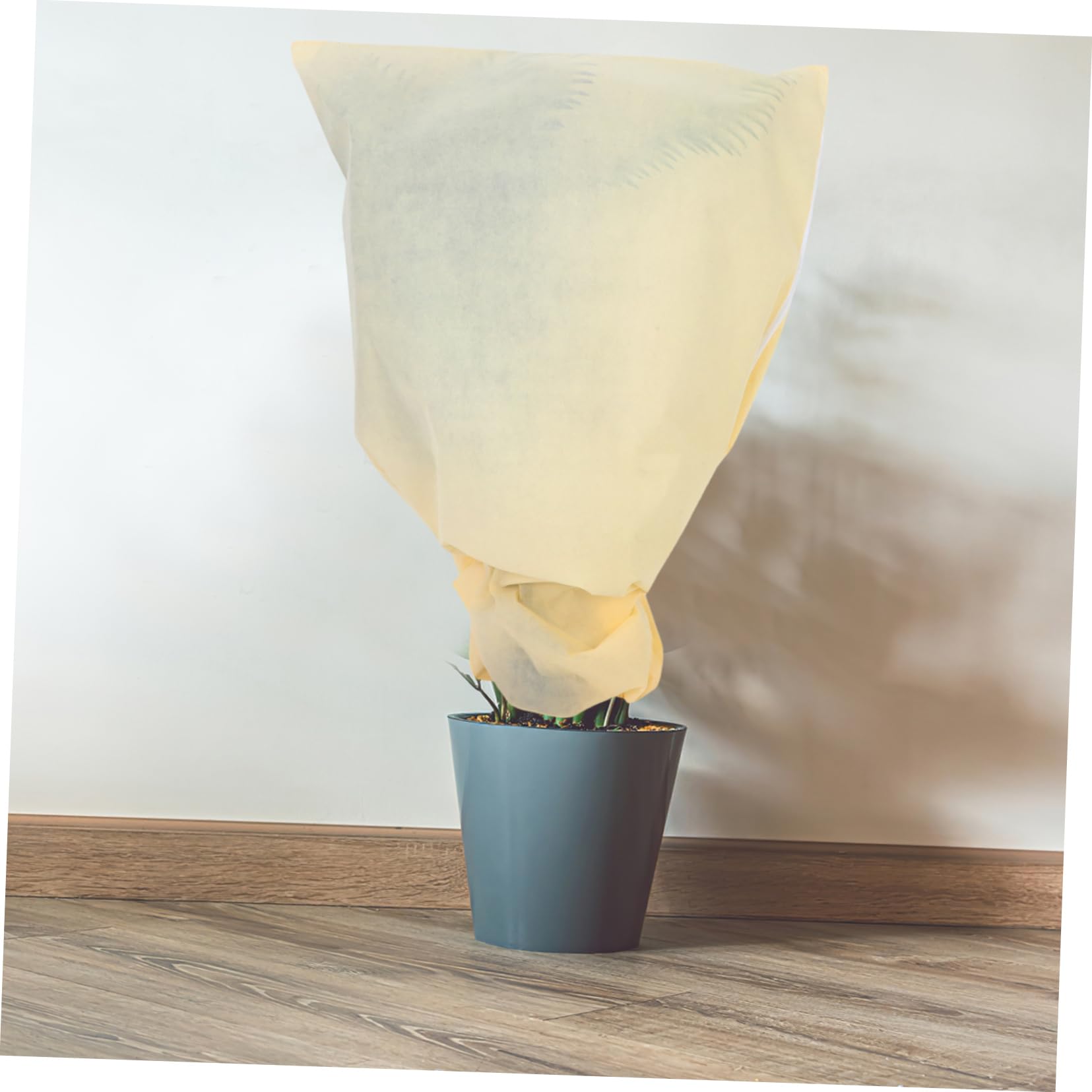 SUPVOX Copertura Antibrina per Piante 2 Pezzi Non Tessuto | Colore Khaki, per Alberi Sempreverdi e Siepi, Uso Outdoor in Giardino D’inverno