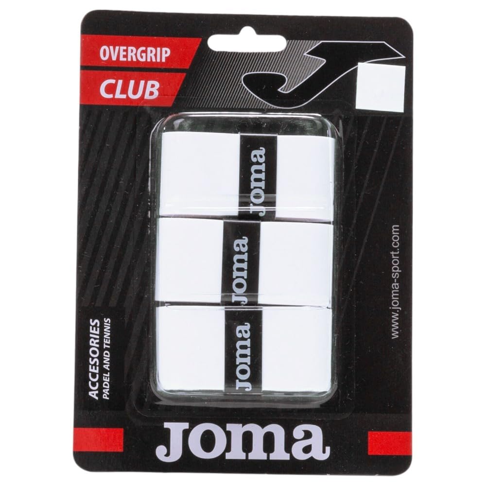 Joma OVERGRIP Club, Dorośli Unisex, Biały, Normalna